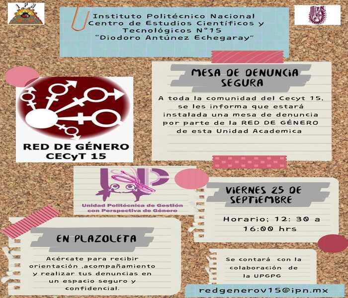 Mesa de Denuncia Viernes 25 de Septiembre 