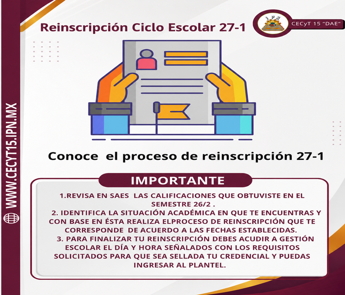 Reincripcion 27-1