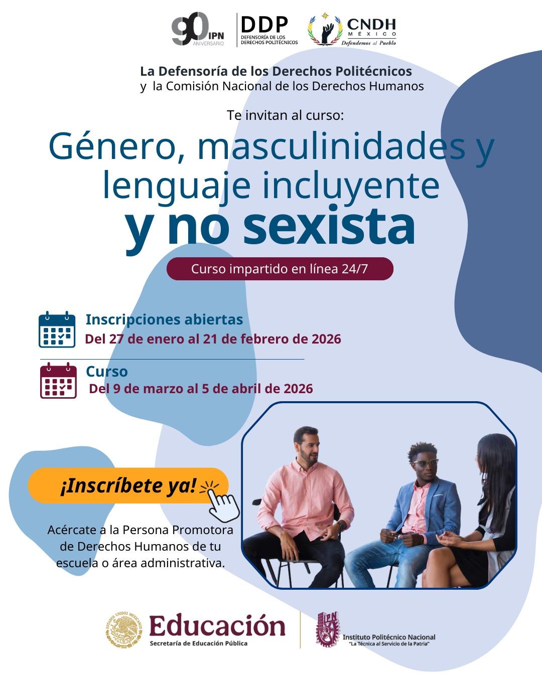 Genero, Masculinidades y lenguaje incluyentes y no sexista