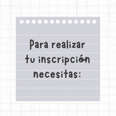 Inscripcion